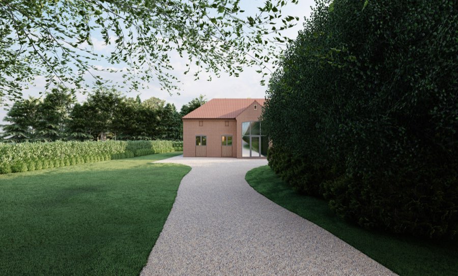 Visualisation of Barn Inspired Grand Design, Rural Nottinghamshire, view 6