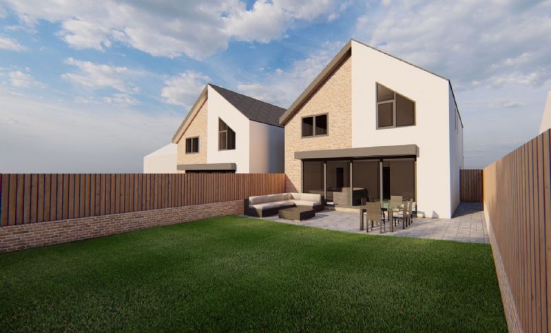 Visualisation of Bespoke Two Dwelling Concept Development, Nottinghamshire, view 3