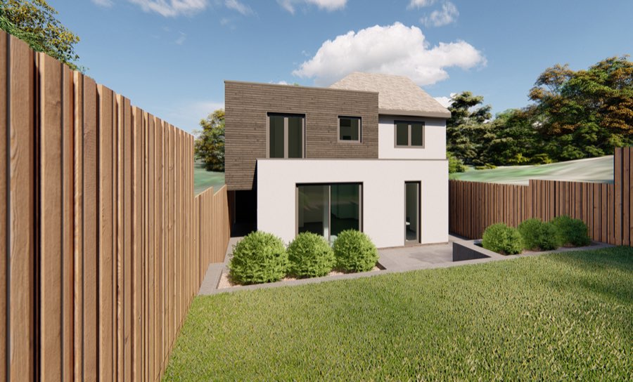 Visualisation of Contemporary Extension, Nottinghamshire, view 1