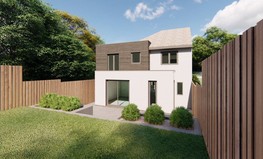 Visualisation of Contemporary Extension, Nottinghamshire, view 2