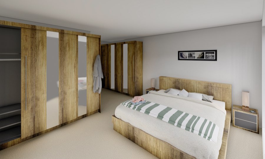 Visualisation of Contemporary Grand Design Extension, Mapperley, Nottingham, view 4