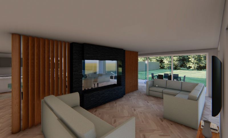 Visualisation of Contemporary Grand Design Extension, Mapperley, Nottingham, view 7