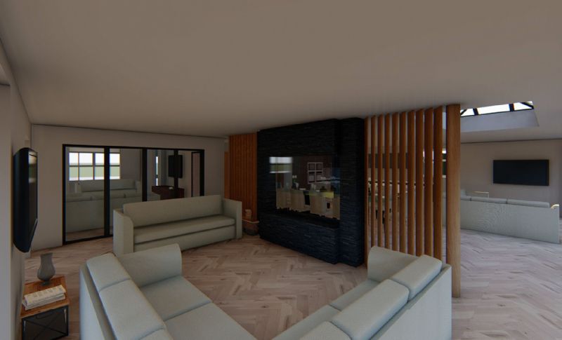 Visualisation of Contemporary Grand Design Extension, Mapperley, Nottingham, view 8