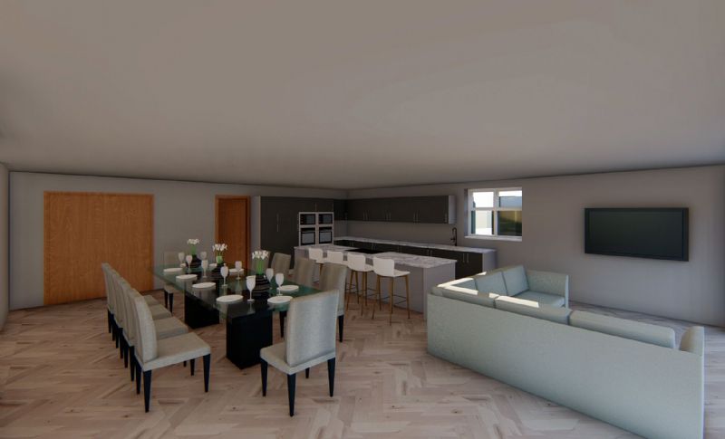 Visualisation of Contemporary Grand Design Extension, Mapperley, Nottingham, view 9