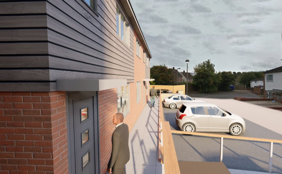 Visualisation of Housing Development, Nottinghamshire, view 3