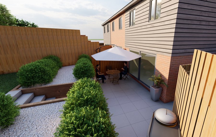 Visualisation of Housing Development, Nottinghamshire, view 4