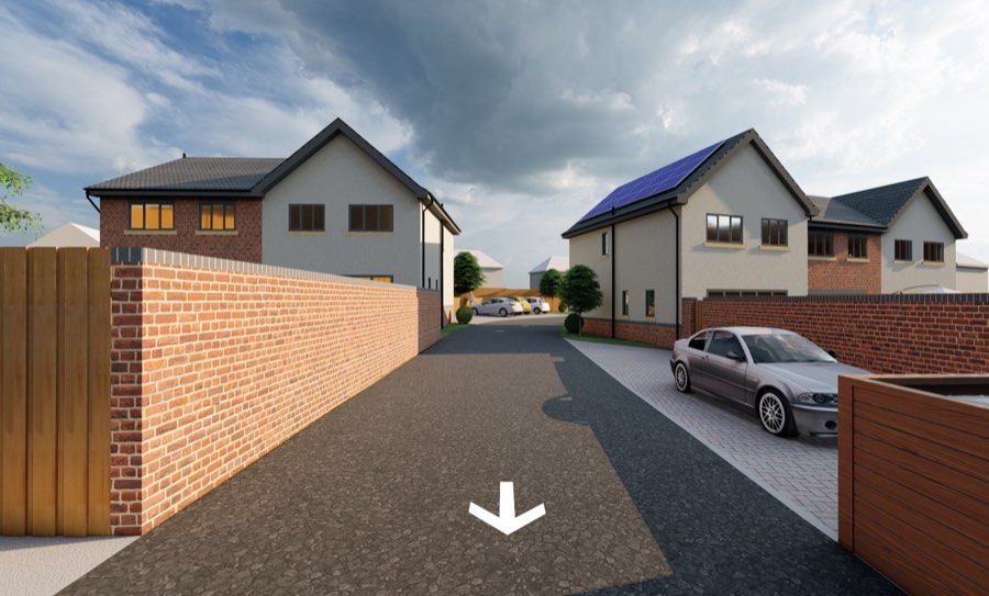 Visualisation of Regeneration of Brown Field Site, Nottinghamshire, view 5