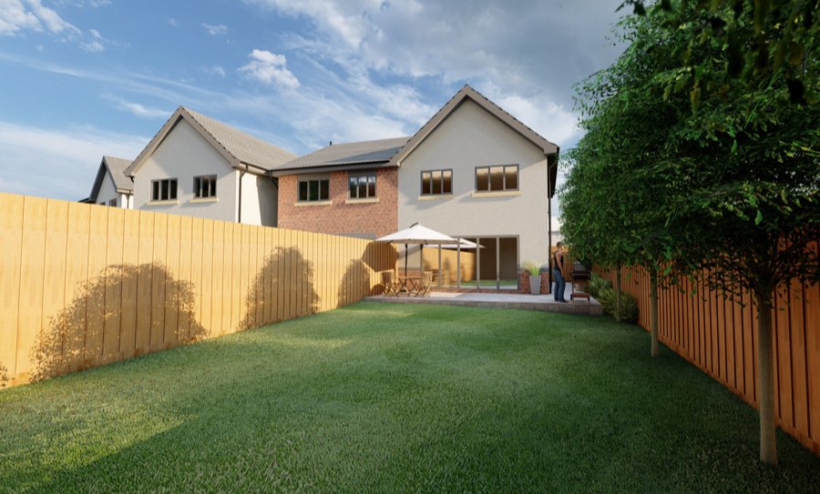 Visualisation of Regeneration of Brown Field Site, Nottinghamshire, view 6